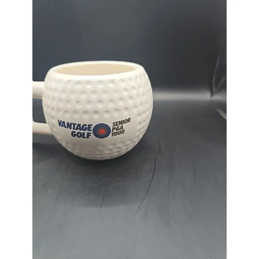 Vintage‎ Golf, Senior PGA Tour Golf ball and Tee Mug